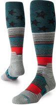 Stance Snow Star Fade skisokken groen