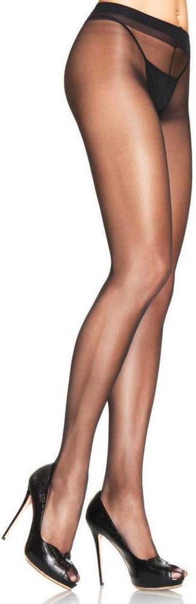 Leg Avenue Sheer Pantyhose ["Zwart"]