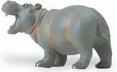 Safari Speeldier Nijlpaardbaby Junior 14 Cm Bruin