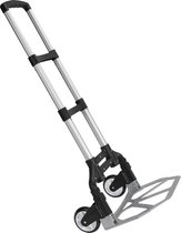 Bol.com Inklapbare Steekwagen – Inschuifbaar – Draagkracht 75 kg – 64 x 39 x 22 cm – Compact en Lichtgewicht aanbieding