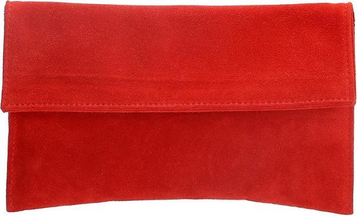 Charm London Leather Elisa clutch red
