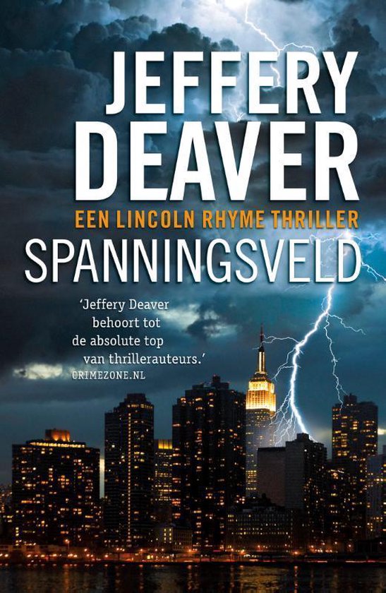 Cover van het boek 'Spanningsveld' van  Deaver