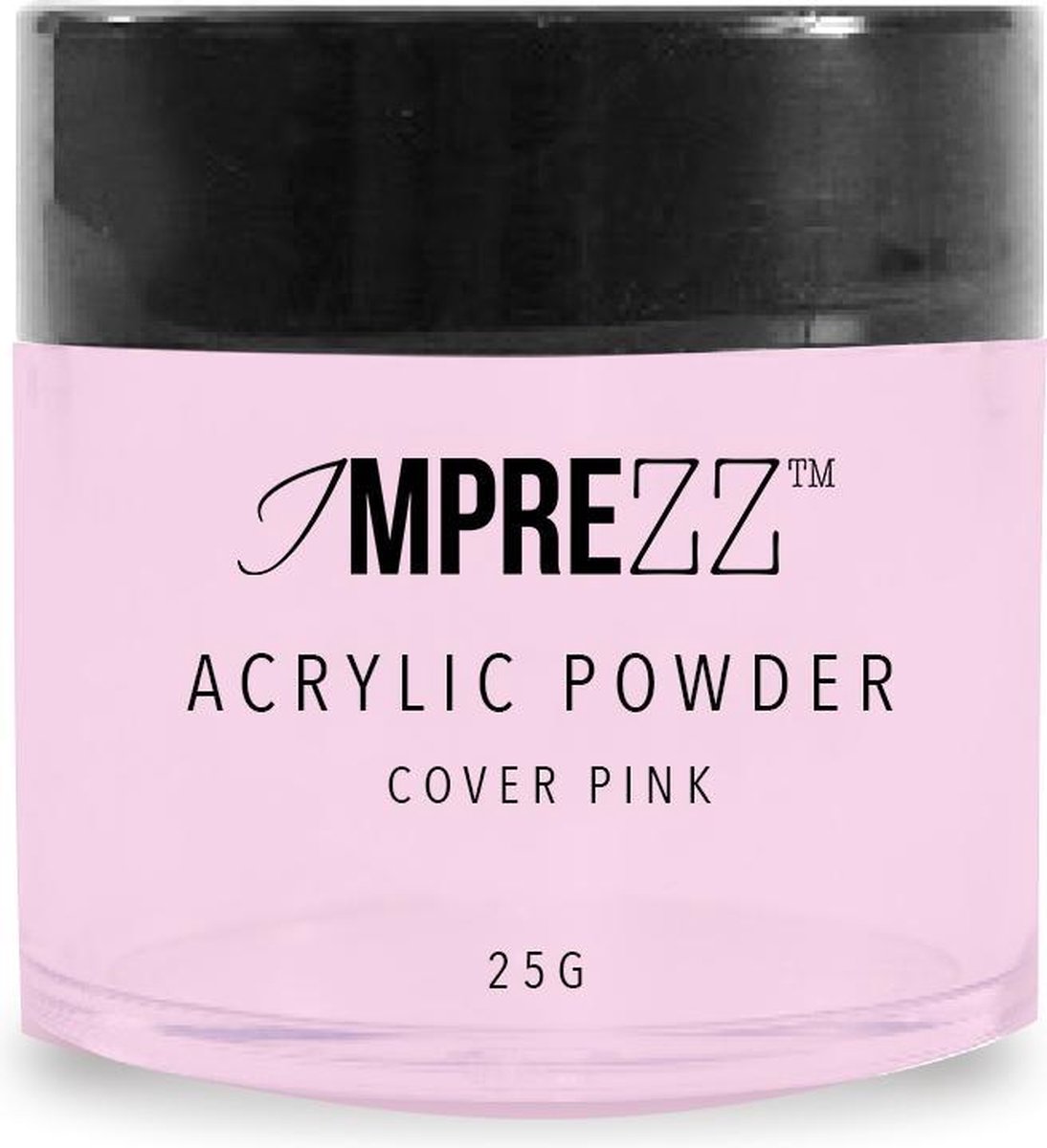 IMPREZZ® acrylpoeder - acrylic powder Cover Pink 25 gr. - Dekkend roze