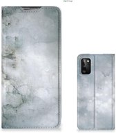 Smartphone Hoesje Samsung Galaxy A41 Leuk Telefoonhoesje Painting Grey