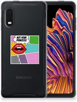 Telefoon Hoesje Geschikt voor Samsung Xcover Pro Silicone Back Case Popart Princess