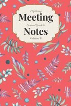 My Boring Meeting Survival Guide & Notes: 6x9 Meeting Notebook and Puzzle Book