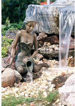 Decoratief Beeld - Bronzen Beeld: Elonie - Kunststof - Bronzart - Multicolor - 66 X 66 Cm
