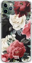 HappyCase iPhone 11 Pro Hoesje Flexibel TPU Rozen Print