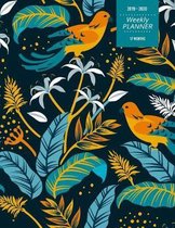 2019 - 2020 - Weekly Planner - 17 Months: August 2019 - December 2020 - Includes 30 pages of Dot Grid Pages for Notes - Vintage Floral Simple Weekly P