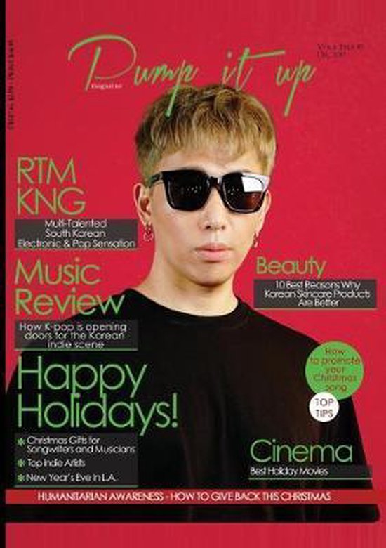 Volume 4- Pump it up Magazine - Christmas Edition - cover