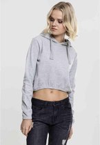 Urban Classics Hoodie/trui -XL- Interlock Short Grijs