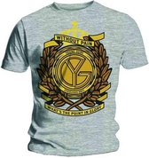 Young Guns Heren Tshirt -S- Without Pain Grijs