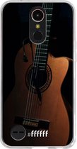 LG K10 (2017) Hoesje Transparant TPU Case - Guitar #ffffff