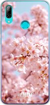 Huawei P Smart (2019) Hoesje Transparant TPU Case - Cherry Blossom #ffffff