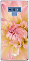 Samsung Galaxy Note 9 Hoesje Transparant TPU Case - Pink Petals #ffffff