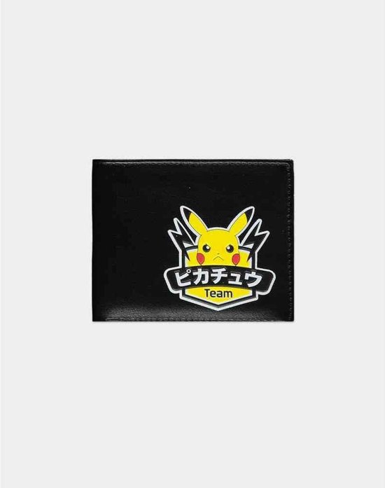 PokÃ©mon Bifold portemonnee Olympics - Team Pikachu Zwart