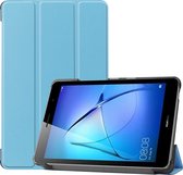 Tablet hoes geschikt voor Tablet hoes geschikt voor Huawei MatePad T8 Tri-Fold Book - Licht Blauw