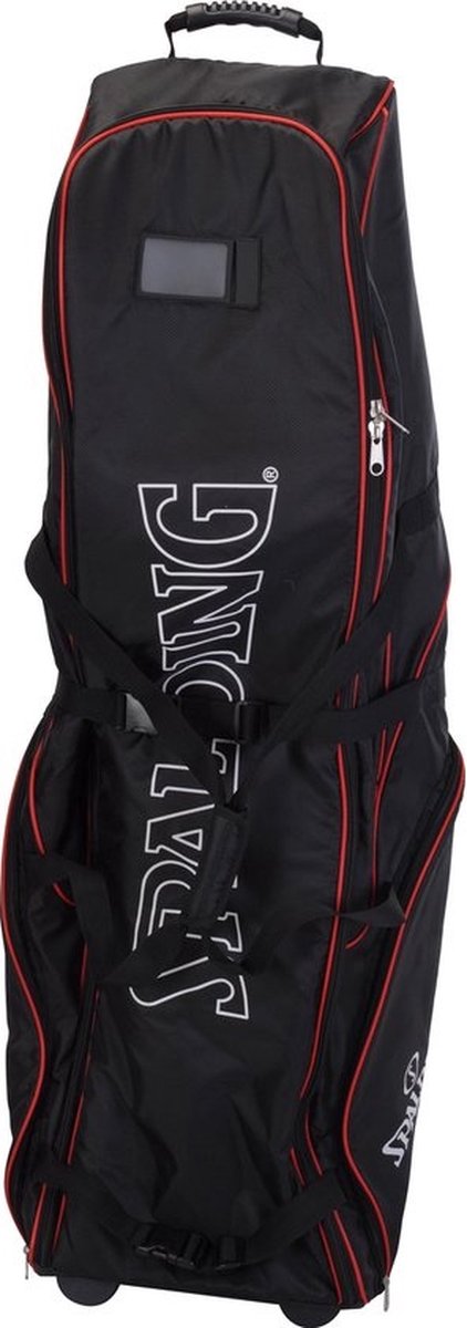 Spalding - Travelbagcover - zwart/rood - Spalding