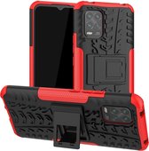Xiaomi Mi 10 Lite Hoesje - Schokbestendige Back Cover - Rood