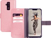 Mobiparts Saffiano Wallet Case Huawei Mate 20 Lite Pink