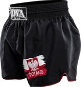 Joya Kickboksbroek - Polen - Zwart - S