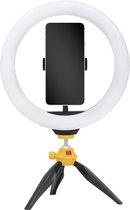 Kodak Selfie Ring Light - Ring Lamp Incl. Statief - Geschikt voor TikTok, Facebook en Instagram - Wit