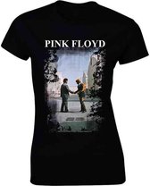 Pink Floyd Dames Tshirt -XL- Burning Man Zwart