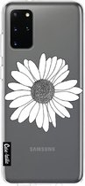 Casetastic Samsung Galaxy S20 Plus 4G/5G Hoesje - Softcover Hoesje met Design - Daisy Transparent Print