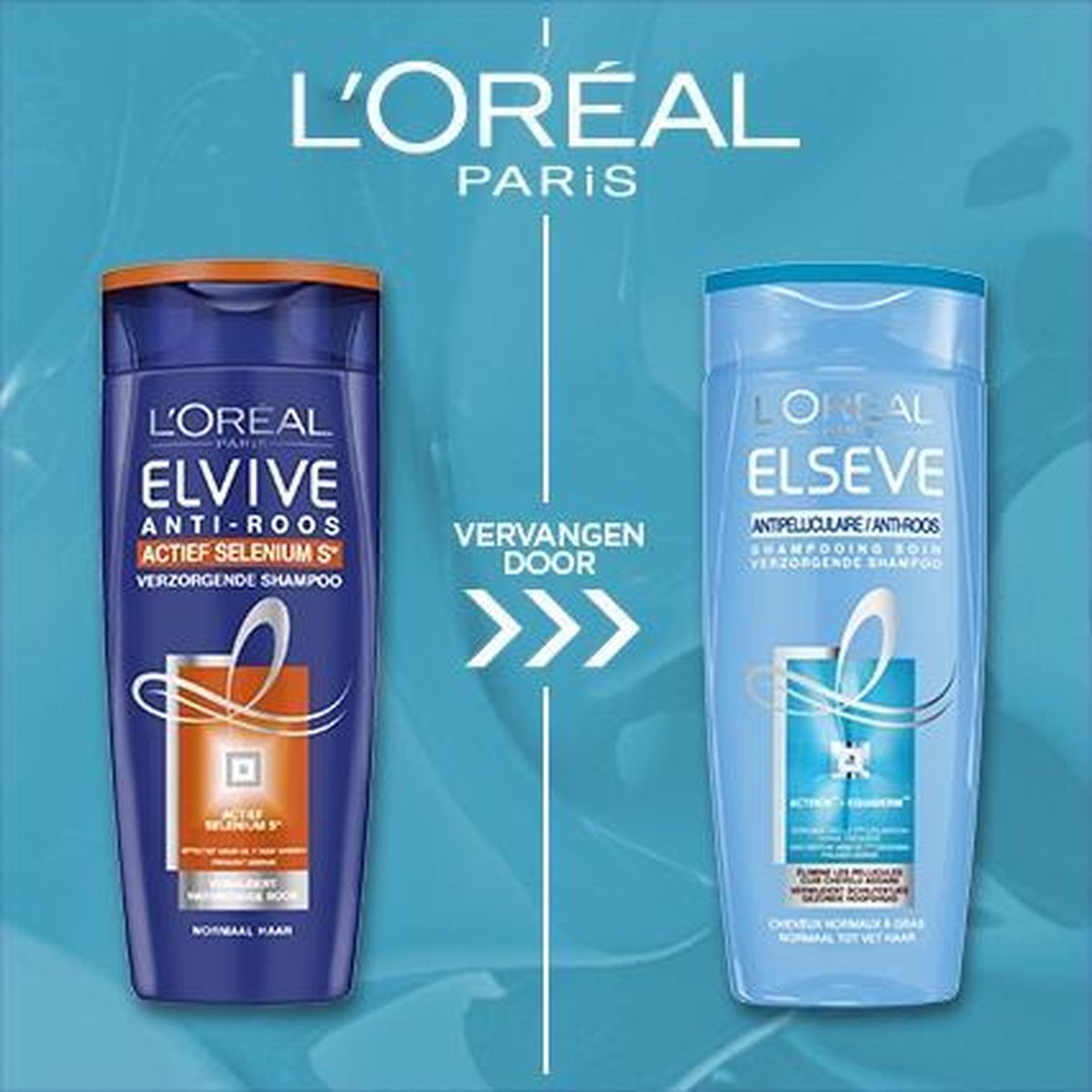 L Oréal Paris Elsève Shampooing conditionneur antipelliculaire - Cheveux  normaux à... | bol.com