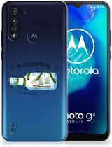 Bumper Hoesje Motorola Moto G8 Power Lite Smartphone hoesje Boho Bottle