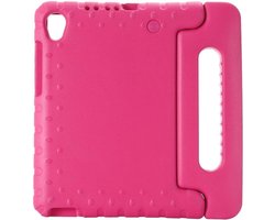 Kinder Tablethoes met Handvat Roze Geschikt voor Lenovo Tab M8 - Tablethoes Kindvriendelijk - Beschermhoes voor Kinderen - Shockproof - met Standaard - Tegen Vallen