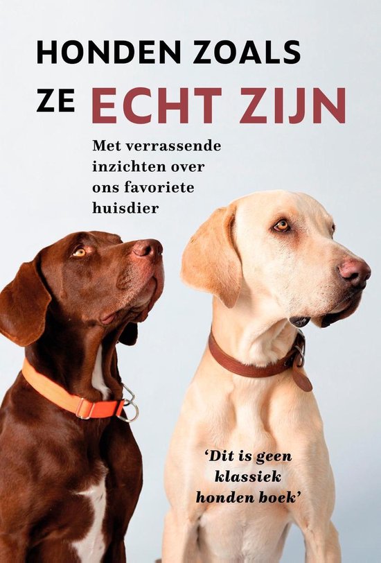 Honden zoals ze echt zijn - cover