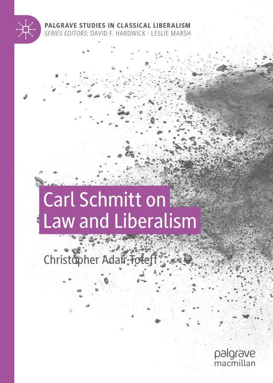 Philosophy and Religion (R0) - Carl Schmitt on Law and Liber ... - cover
