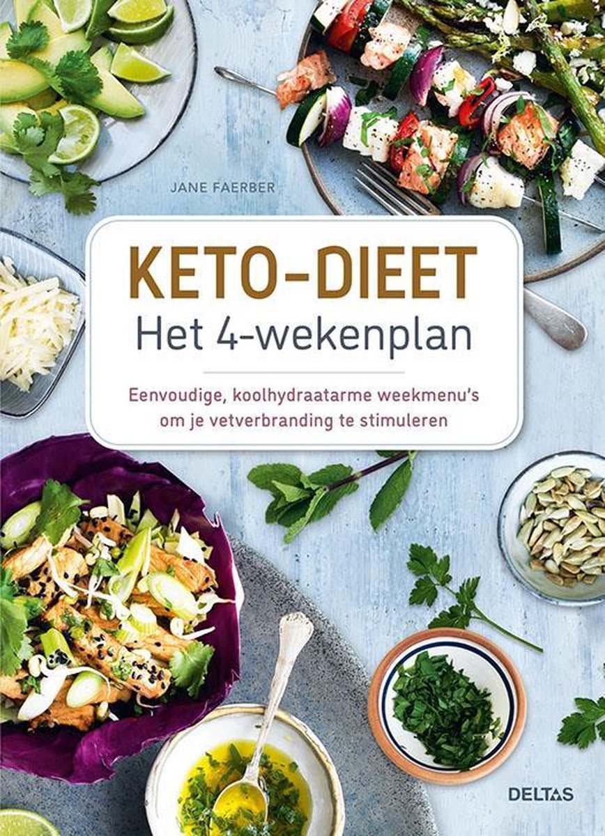 Keto-dieet Het 4-weken plan - Jane Faerber