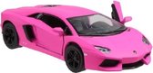 Kinsmart Sportwagen Lamborghini Veneno 1:36 Die-cast Roze