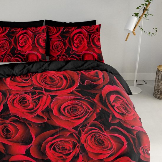 3D Bloemen Beddengoed Set Rits Dekbedovertrek Roze Rood Paars Geel Romantische Rose Bloem Microfiber Polyester Comfortabel Beddengoed Dekbedovertrek en Kussensloop (Roze, Dubbel 200x200 cm 3D Bloemen Beddengoed Set Rits Dekbedovertrek Roze Rood Paars Geel Romantische Rose Bloem Microfiber Polyester Comfortabel Beddengoed Dekbedovertrek en Kussensloop (Roze, Dubbel 200x200 cm