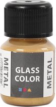 Glas- & Porseleinverf Glass Color 30 ml Metallic Goud
