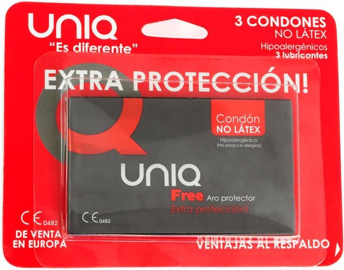 UNIQ | Uniq Free Latex With Ring 3uds