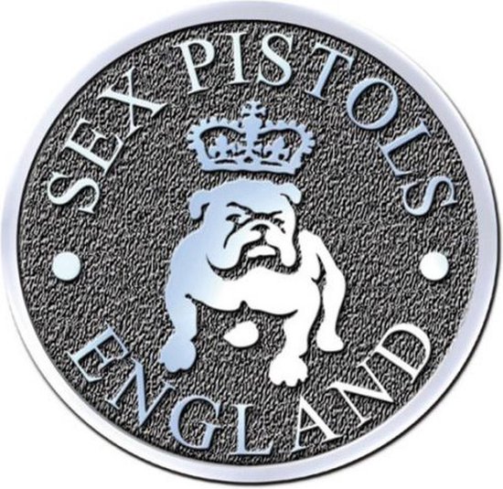 Sex Pistols - Bull Dog Pin - Grijs/Zilverkleurig