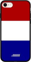 iPhone 7 Hoesje TPU Case - Nederlandse vlag #ffffff