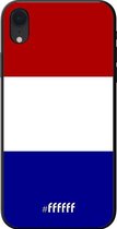 iPhone Xr Hoesje TPU Case - Nederlandse vlag #ffffff