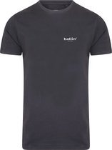 Ballin Est. 2013 - Heren Tee SS Small Logo Shirt - Grijs - Maat XL