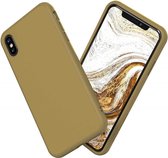 RhinoShield SolidSuit Classic iPhone XS Max Hoesje Beige