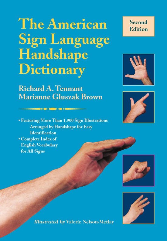 The American Sign Language Handshape Dictionary - cover