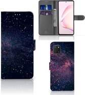 GSM Hoesje Geschikt voor Samsung Note 10 Lite Flip Cover Stars
