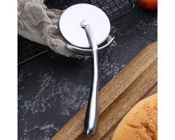 Pizzasnijder RVS | Pizzaschaar | Pizza Snijder | Pizzames | Pizzaroller | Pizza Cutter | Pizza Snijwieltje