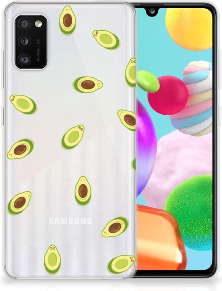 Samsung Galaxy A41 Siliconen Case Avocado