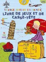 Voyage autour du monde livre de jeux et casse-tête (+9 a.)