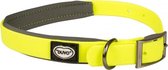 Duvo+ South halsband pvc Neon geel 30-45cm/15mm