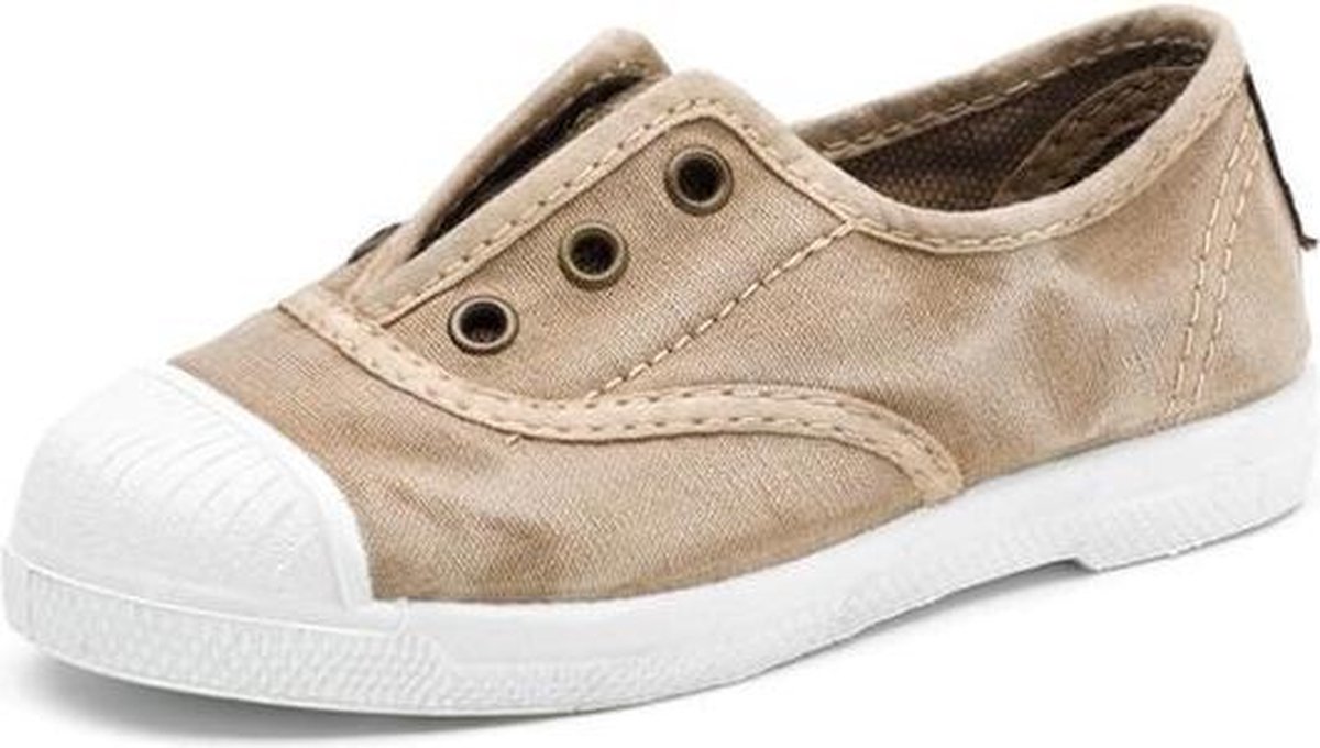 Natural World Sneakers Kids Beige 100% bio katoen 31 - Schoenen.nl